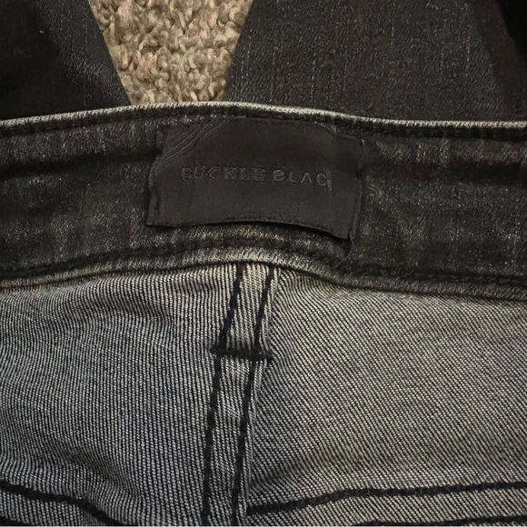 Buckle Black Distressed Jeans Women’s Size 24 Ankle Skinny Fit No.75 - Picture 4 of 6
